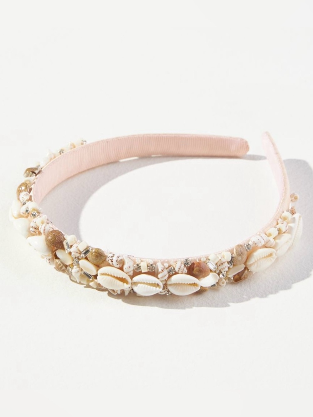 Mignonne Gavigan Beaded Shell Headband NEW - purchased at Anthropologie